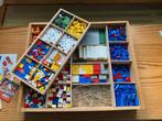 Vieille boîte de rangement Légo « vintage » des années 60, Ensemble complet, Enlèvement, Lego, Utilisé