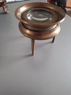 Zeldzaam antiek koper vergrootglas werkt perfect., Ophalen of Verzenden, Zo goed als nieuw