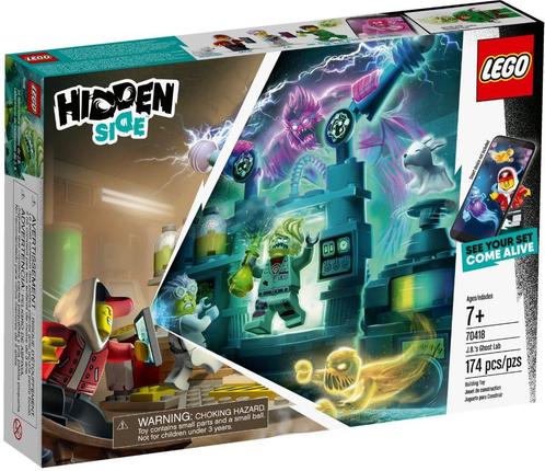 Lego 70418    Hidden Side Ghost Lab    nieuw, Kinderen en Baby's, Speelgoed | Duplo en Lego, Nieuw, Lego, Complete set, Ophalen of Verzenden