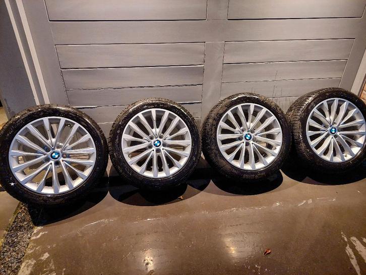BMW G30/G31 530e x drive 245/45/48 100 V XL Winterset, Auto-onderdelen, Banden en Velgen, Banden en Velgen, Winterbanden, 18 inch