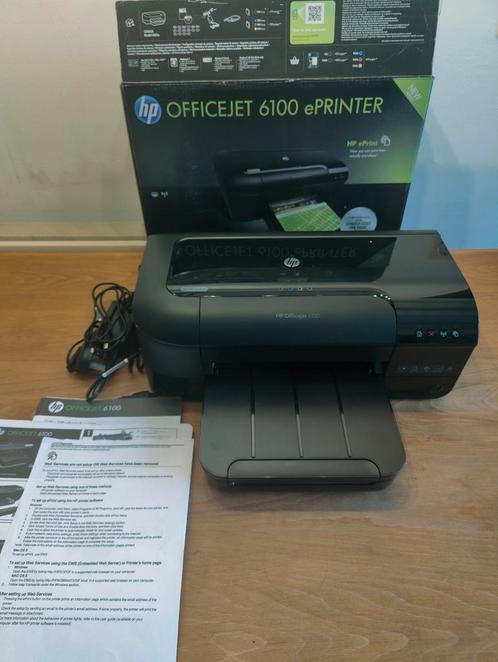 HP Officejet 6100 ePrinter - kleurenprinter, Computers en Software, Printers, Zo goed als nieuw, Printer, Ophalen