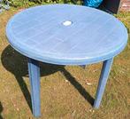 Tuintafel   Ø90 cm, geen barsten, deftige staat, Ophalen, Gebruikt