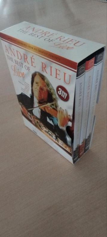 André Rieu The Best of  3 DVD's  beschikbaar voor biedingen