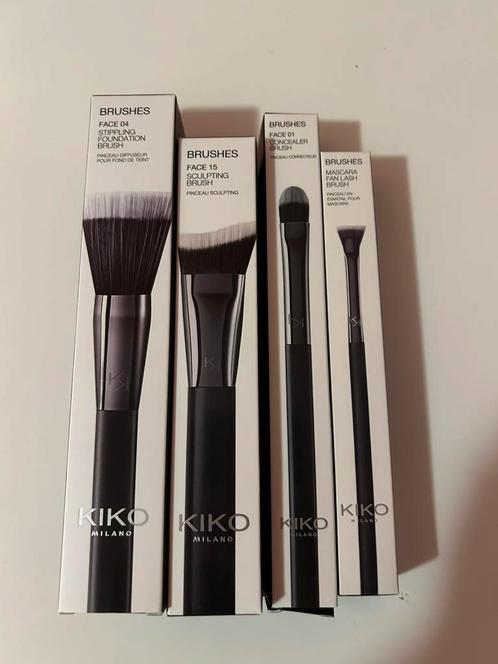 Pinceaux kiko Milano, Handtassen en Accessoires, Uiterlijk | Cosmetica en Make-up, Zo goed als nieuw, Ophalen of Verzenden
