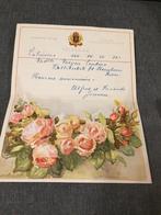 Telegram rozen 1953, Enlèvement ou Envoi