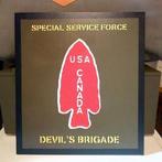 Militaria - Panneau US WW2 : 1ST SPECIAL SERVICE FORCE - DEV, Envoi