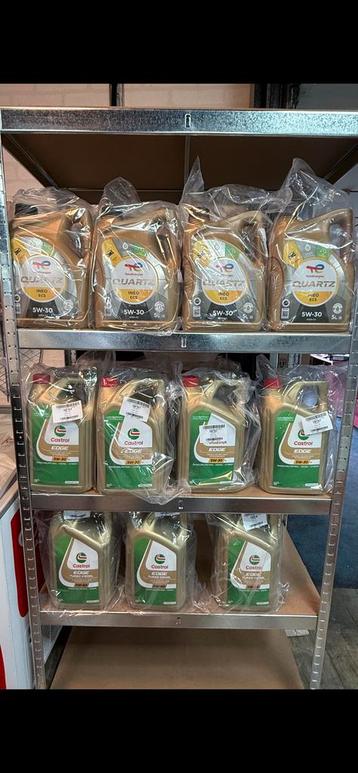L’huile moteur 5w30 5w40 total&castrol beschikbaar voor biedingen