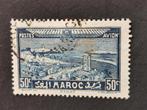 Marokko 1933 - luchtpost - steden Rabat en Salé, Ophalen of Verzenden, Marokko, Gestempeld