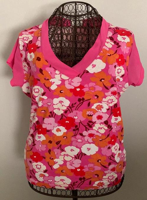Yessica M fleurige shirt onberispelijke Nieuwstaat, Kleding | Dames, T-shirts, Zo goed als nieuw, Maat 38/40 (M), Overige kleuren