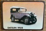 Speelkaart DATSUN 1932, Ophalen of Verzenden, Zo goed als nieuw, Speelkaart(en)