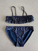 Donkerblauwe bikini met gouden sterretjes H&M - maat 134/140, Meisje, Ophalen of Verzenden, Maat 134, H&M
