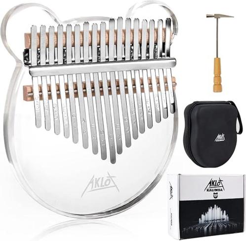Kalimba 17 toetsen transparant SNELLE GRATIS LEVERING, Hobby en Vrije tijd, Overige Hobby en Vrije tijd, Nieuw, Verzenden