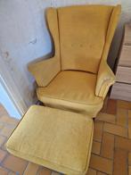 Zetel strandmon ikea met poef, Ophalen, Gebruikt, Overige kleuren, Strandmon ikea