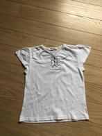 Witte t shirt Mini Mignon, Kinderen en Baby's, Kinderkleding | Maat 116, Gebruikt, Verzenden