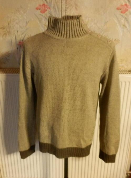 (20)- pull beige homme T.M - o'neill -, Kleding | Heren, Truien en Vesten, Zo goed als nieuw, Maat 48/50 (M), Beige, Ophalen of Verzenden