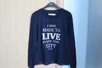 Blauwe sweater maat S, Ophalen of Verzenden, Zo goed als nieuw, Maat 36 (S), Blauw