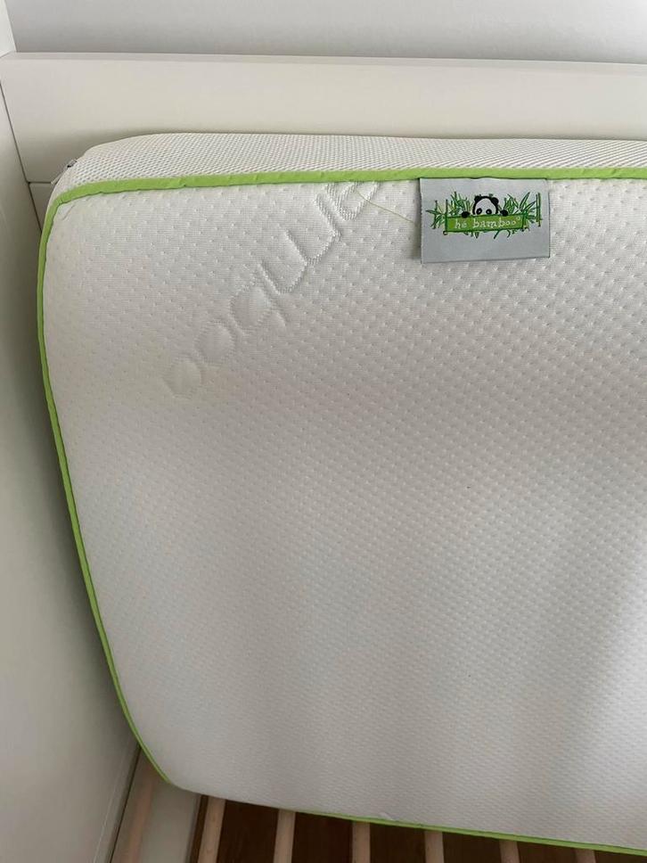 He Bamboo Matras 60x120, Huis en Inrichting, Slaapkamer | Matrassen en Bedbodems, Zo goed als nieuw, Matras, Ophalen