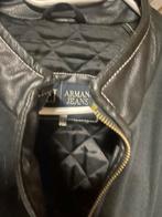 Emporio Armani leder vest met katoen, Heren, Jas | leer, Ophalen of Verzenden, Armani