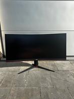 AOC CU34G2X 86 cm (34") ultrabrede gebogen gamingmonitor, Computers en Software, Zo goed als nieuw, DisplayPort, Ophalen, Gaming