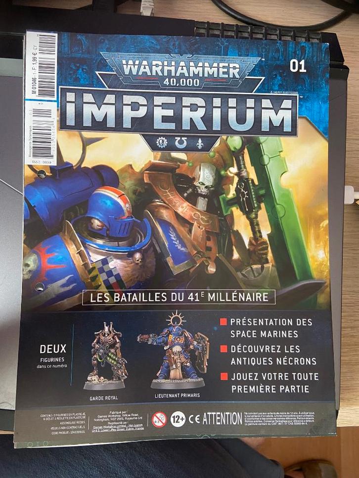 Warhammer Imperium N 1 Hachette, Hobby & Loisirs créatifs, Wargaming, Neuf, Warhammer, Envoi