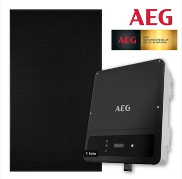 Ensemble de panneaux solaires à bardeaux AEG 410Wp + onduleu disponible aux enchères