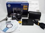 Olympus MJU 9000, accu, oplader, boekje doos, videokabel, Ophalen, 12 Megapixel, Compact, Zo goed als nieuw