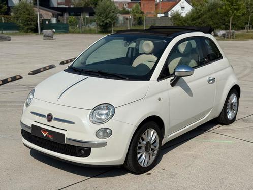 Fiat 500C cabrio benzine airco PERFECTE STAAT+ keuring vvk, Auto's, Fiat, Bedrijf, Ophalen