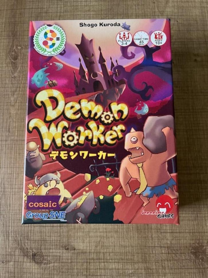 Demon Worker bordspel, Hobby en Vrije tijd, Gezelschapsspellen | Bordspellen, Zo goed als nieuw, Drie of vier spelers, Ophalen of Verzenden