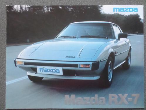 Mazda RX-7 1979 Brochure, Boeken, Auto's | Folders en Tijdschriften, Mazda, Ophalen of Verzenden