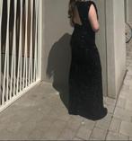 Zwarte feest jurk, Taille 42/44 (L), Comme neuf, Enlèvement, Sous le genou