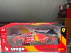Ferrari 499P #51 24 Le mans 2023 Burago Racing 1:18, Ophalen of Verzenden, Nieuw, Auto, Burago