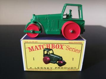 Lesney Matchbox Regular wheels #1 Arveling Road Roller  beschikbaar voor biedingen