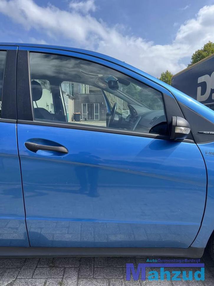 MERCEDES A KLASSE W169 blauw 955 rechts voor deur 2004-2012, Auto-onderdelen, Carrosserie, Deur, Mercedes-Benz, Voor, Rechts, Gebruikt