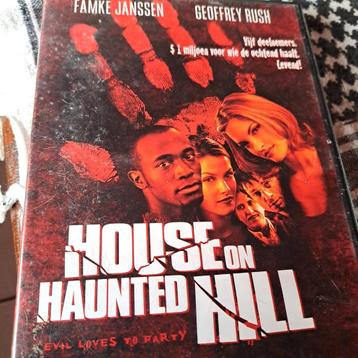 House on haunted hill dvd als nieuw krasvrij 2eu horror  beschikbaar voor biedingen