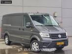Volkswagen Crafter 140pk Automaat L3H2 LED Camera CarPlay Ai, Auto's, Automaat, Volkswagen, Leder, Bedrijf