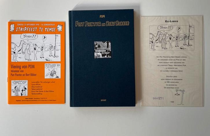 Piet pienter en bert bibber De verborgen schat op500 ex, Boeken, Stripverhalen, Nieuw, Ophalen of Verzenden
