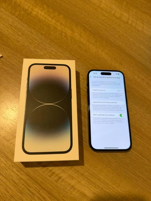 iPhone 14 Pro 128Gb midnight black, Telecommunicatie, Mobiele telefoons | Apple iPhone, Zo goed als nieuw, 128 GB, Zonder abonnement
