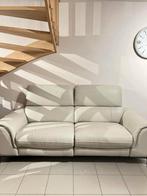 Sofa, Ophalen, 100 tot 125 cm, Contemporain, Leer