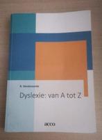 Boek "Dyslexie: van A tot Z", Ophalen of Verzenden, Hoger Onderwijs, Acco, Zo goed als nieuw