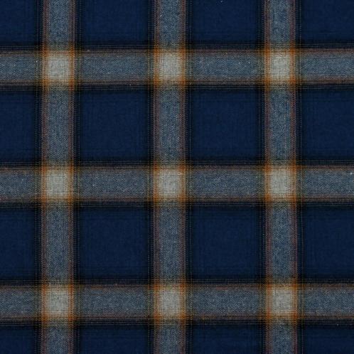 6113) 145x50cm Tissu de mode chaud carreaux bleu, Hobby & Loisirs créatifs, Tissus & Chiffons, Neuf, Coton, 120 cm ou plus, 30 à 200 cm