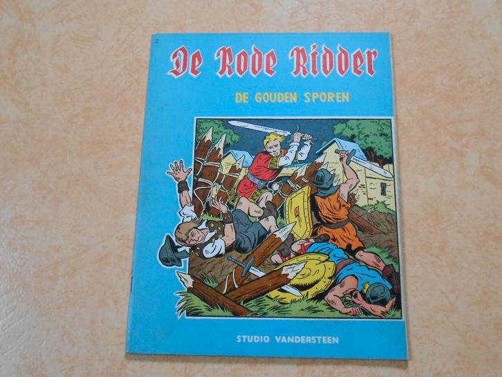 Rode ridder 2 De gouden sporen 1962. 2 de druk., Boeken, Stripverhalen, Zo goed als nieuw, Eén stripboek, Ophalen of Verzenden