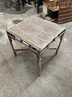 Authentiek bamboe tafeltje 90x90, Enlèvement