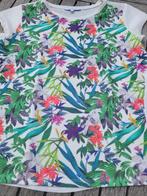 t-shirt blanc à fleurs petit, Vêtements | Femmes, Manches courtes, Enlèvement ou Envoi, Lola & Liza, Taille 36 (S)