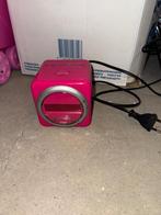 Réveil radio HEMA rose, Elektronische apparatuur, Wekkers, Ophalen of Verzenden, Zo goed als nieuw