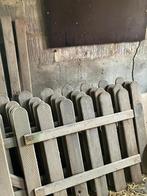 Houten tuinhek, Ophalen, Met poort, Gebruikt, Tuinhek