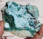 CHRYSOCOLLA en MALACHIET uit LUBUMBASHI in CONGO, Verzamelen, Mineralen en Fossielen, Ophalen of Verzenden, Mineraal