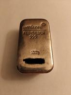 Umicore zilverstaaf 1KG, Postzegels en Munten, Ophalen