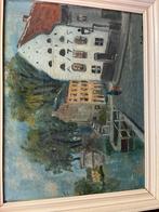 Oude schilderij Christoffel Hendrik Dijkman (1870-), Ophalen