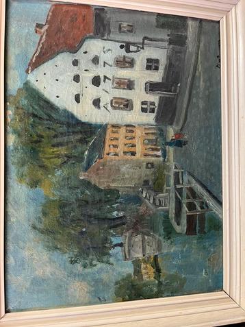 Oude schilderij Christoffel Hendrik Dijkman (1870-) beschikbaar voor biedingen