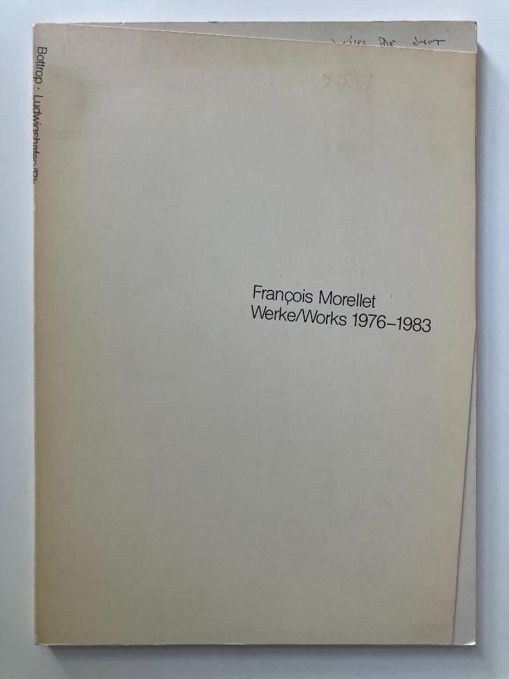 François Morellet Werke/Works 1976-1983, Boeken, Kunst en Cultuur | Beeldend, Ophalen